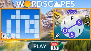 Wordscapes Daily Puzzle June 18, 2023