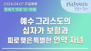 [설교] 예수 그리스도의 십자가 보혈과 피로 맺은 특별한 언약 자녀 | 창15:12-18