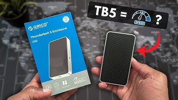 Does the Orico X50 Enclosure Really Hit Thunderbolt 5 Speeds? (Speed Test)
