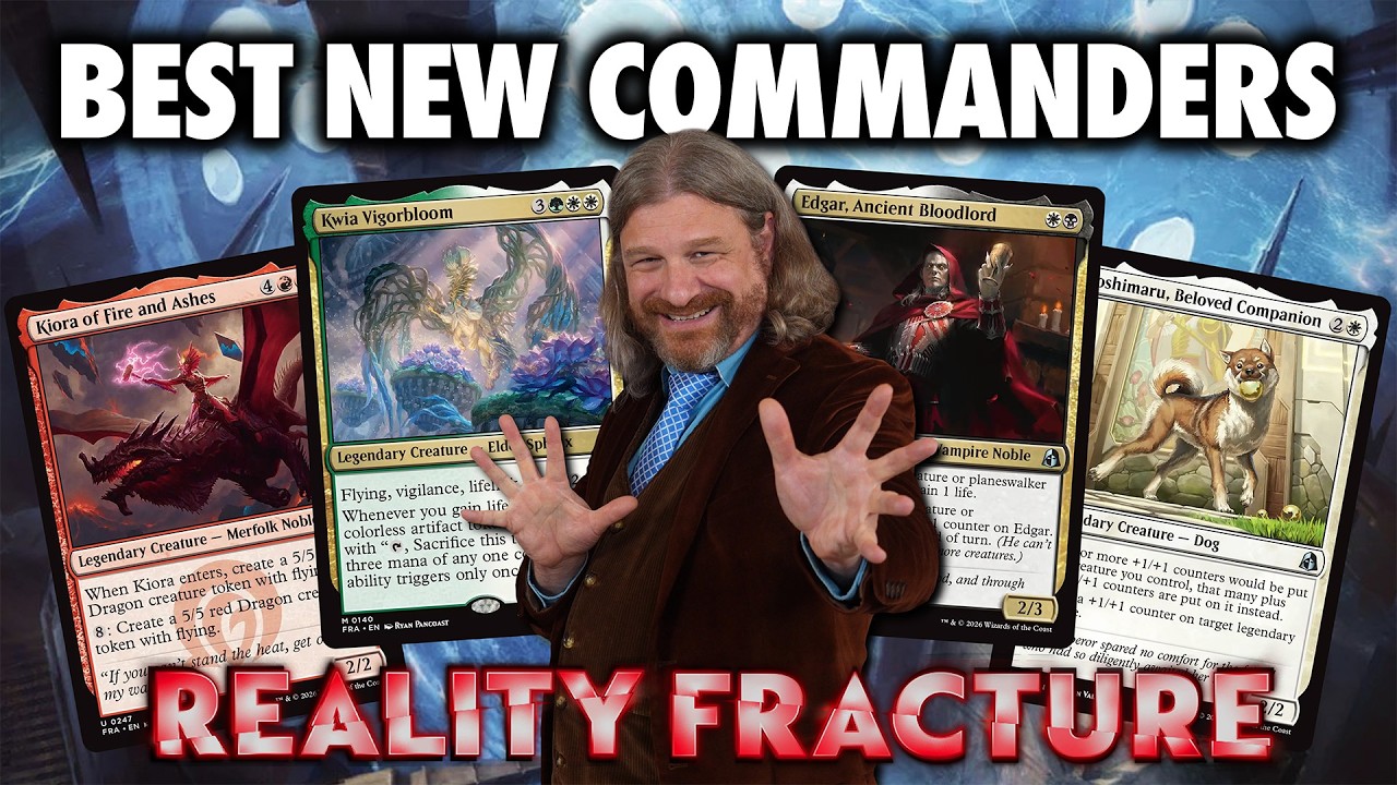 ⁣Top 6 Most Powerful Commanders From Reality Fracture for Magic: The Gathering