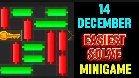 14 December Mini Game 100% Easily Solved Today | Hamster Kombat Mini Game 14 December | Mini Game