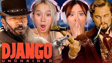 Asian Girls React | Django Unchained | First Time Watch