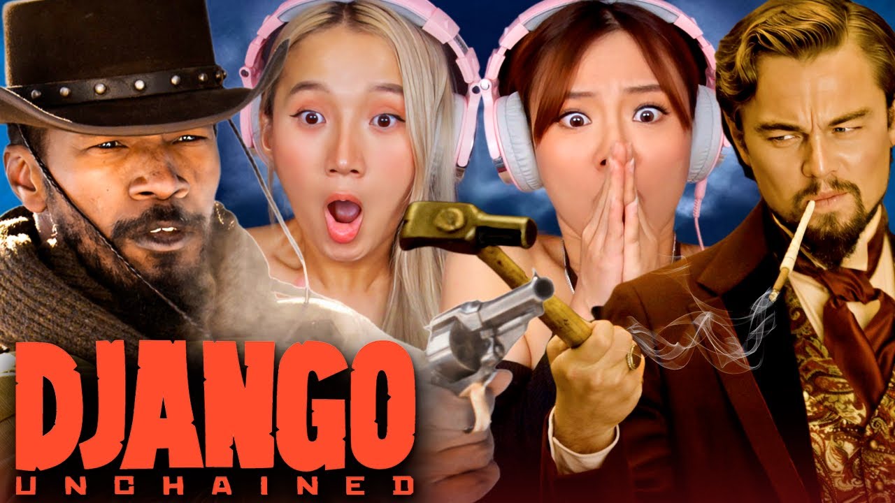 Asian Girls React | Django Unchained | First Time Watch