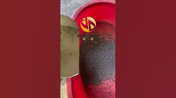 Separator of scrap metal and plastic crushed material #sortingmachine #separation #scrapmetal