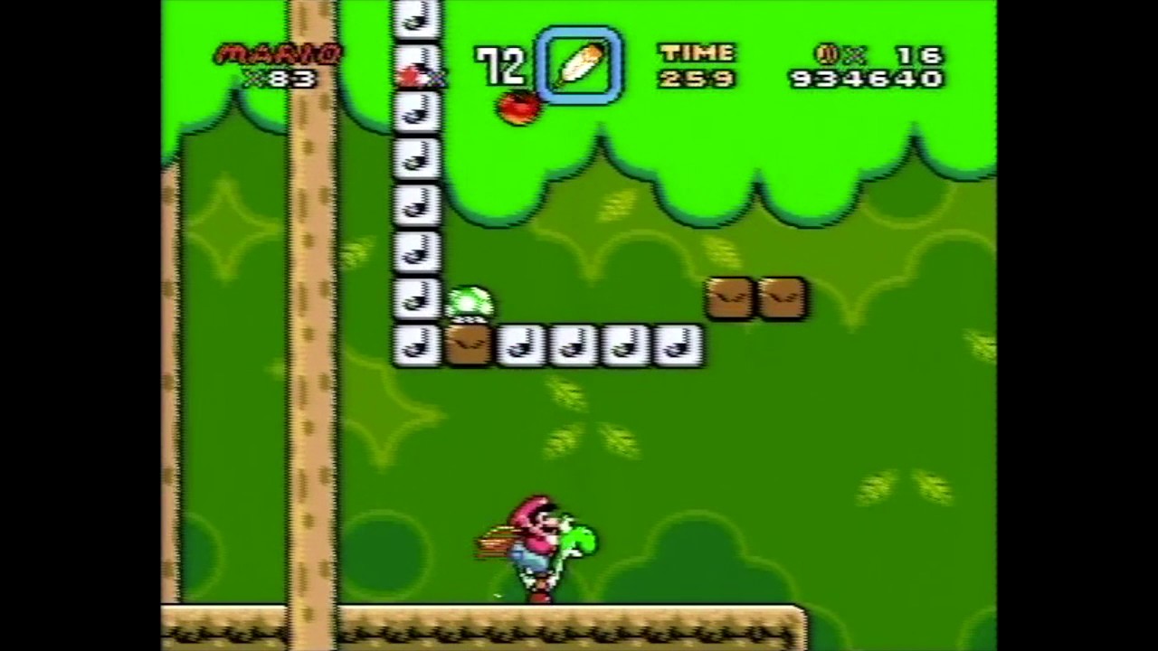 スーパーマリオワールドやってみた まよいの森 カクサンの気まぐれ研究所