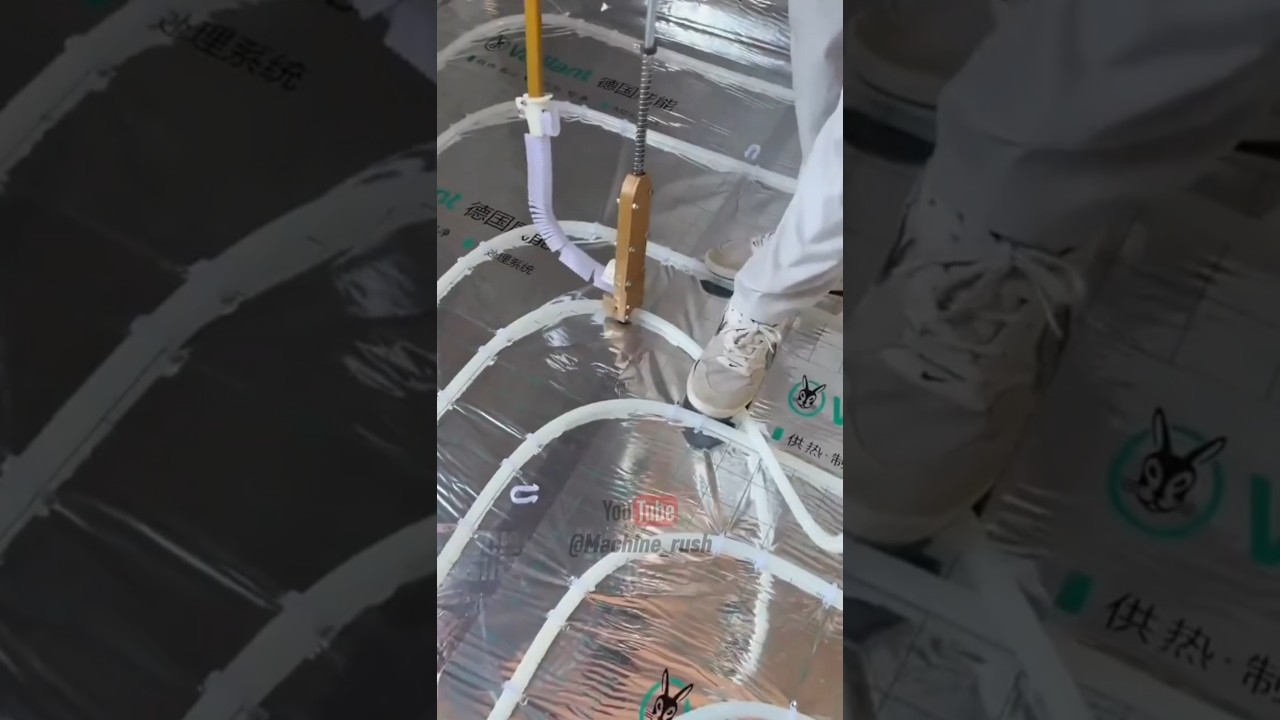 Satisfying Radiant Floor Heating Installation – Clean & Precise Work! adlı videoyu YouTube'da izle Satisfying Radiant Floor Heating Installation – Clean & Precise Work! adlı videoyu YouTube'da izle