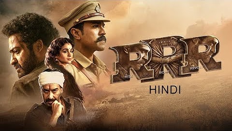 RRR Full Movie In Hindi Dubbed | Ramcharan | Aliyabhatt | Junior NTR | Movie dubbed in Hindi 4k