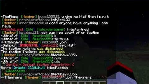 minecraft:the archon factions raid giveaway on factions red!!