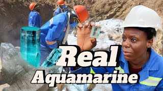 How Aquamarine Crystals Are Mined In Zimbabwe By Women