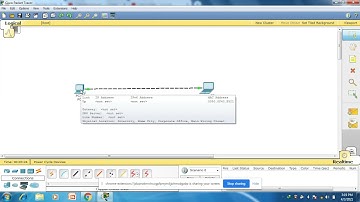 |Connect| two Computers using |cross over |cable (|Cisco Packet tracer|) | Hindi | English
