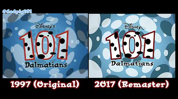 101 Dalmatians: The Series Opening Comparison (1997 vs 2017 Remaster)