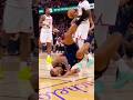 WOW! Cavs Arena erupted on this Jaylon Tyson acrobatic shot on Jarrett Allen!