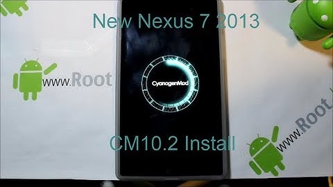 New Nexus 7 CyanogenMod rom install 2013