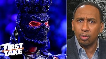 Stephen A. reacts to Deontay Wilder blaming his costume for loss to Tyson Fury | First Take