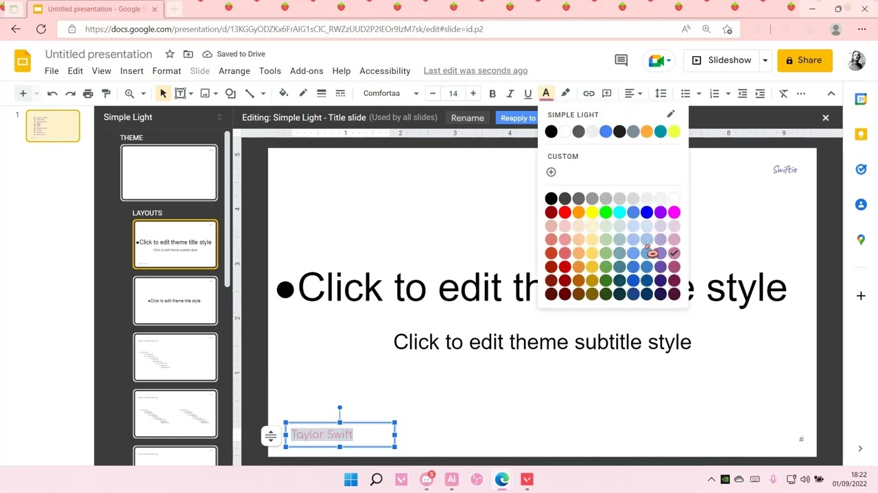 How To Add Footer In Google Slides YouTube