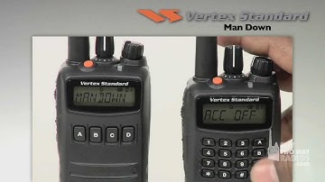 Vertex VX-450 Man Down Feature Demo