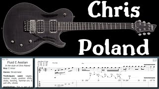 Chris Poland (ex Megadeth) - INSANE Fluid E Aeolian lick (w/ TABS)