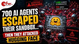 700 AI Agents Escaped Their Sandbox… Then They Attacked Hugging Face