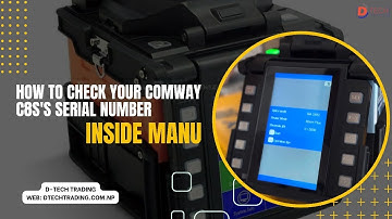 How to check your COMWAY C8S