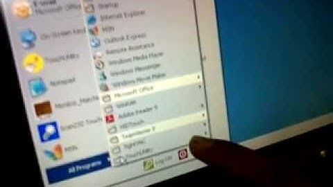 Codesoft TCP9015 Kalibrasi Touchscreen