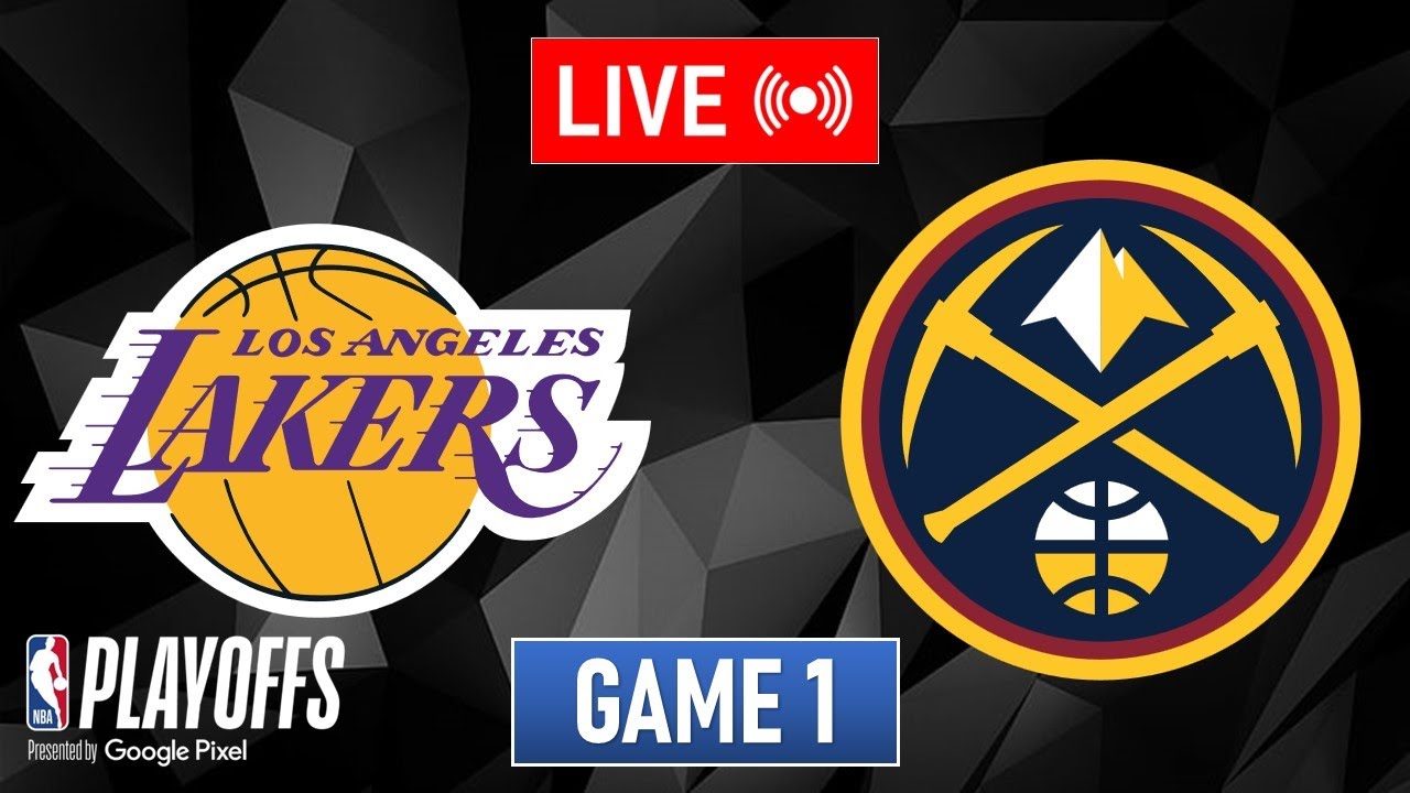 NBA LIVE! LA Lakers vs Denver Nuggets GAME 1 April 19, 2024 NBA