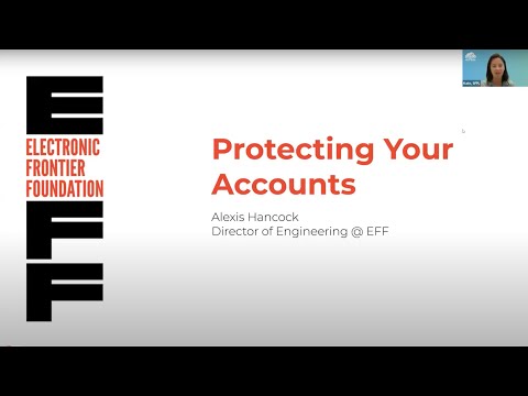 Tutorial: Protecting Your Accounts