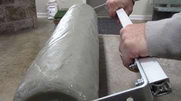 24" Slate Roller -  Larger Texture Rollers for Decorative Concrete