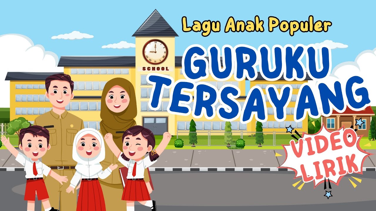 Guruku Tersayang | Pagiku Cerahku | Lagu Anak Populer @NWHYKids
