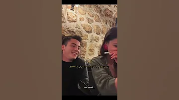 زيرين و كايا من كواليس مسلسل المدينة البعيدة مسلسلات تركية المدينة البعيدة 