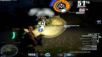 Firefall Beta: Assault Solo Tiny Thumper Resource Gathering HD