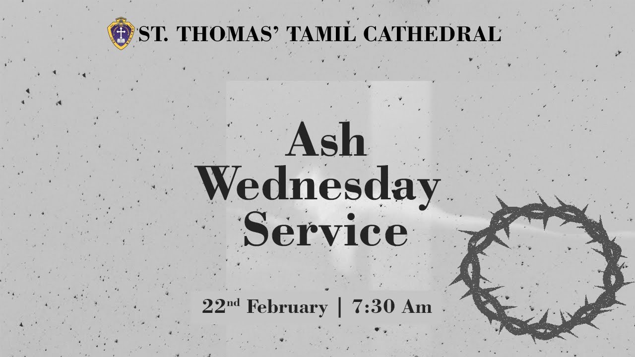 Ash Wednesday Service 7 30 AM Service 22nd February 2023 Live ash-wednesday-service-7-30-am-service-22nd-february-2023-live