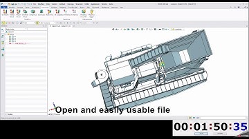 ZW3D - Opening a large step file