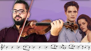 TUTORIAL | Como Tocar Thousand Years no Violino + Partitura | Crepúsculo