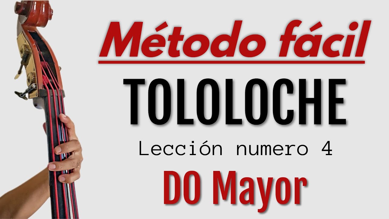 4-Escala Do Mayor en el Tololoche Nota por Nota