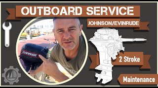 Outboard Servicing, Repairing, Winterizing and Maintaining a Johnson / Evinrude 15HP 2 Stroke Engine