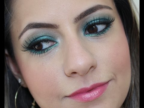 Tutorial de Carnaval: Maquiagem Verde Esmeralda