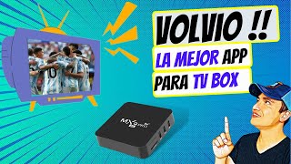  VOLVIO !! Una de las mejores Aplicaciones para ANDROID [TV BOX]