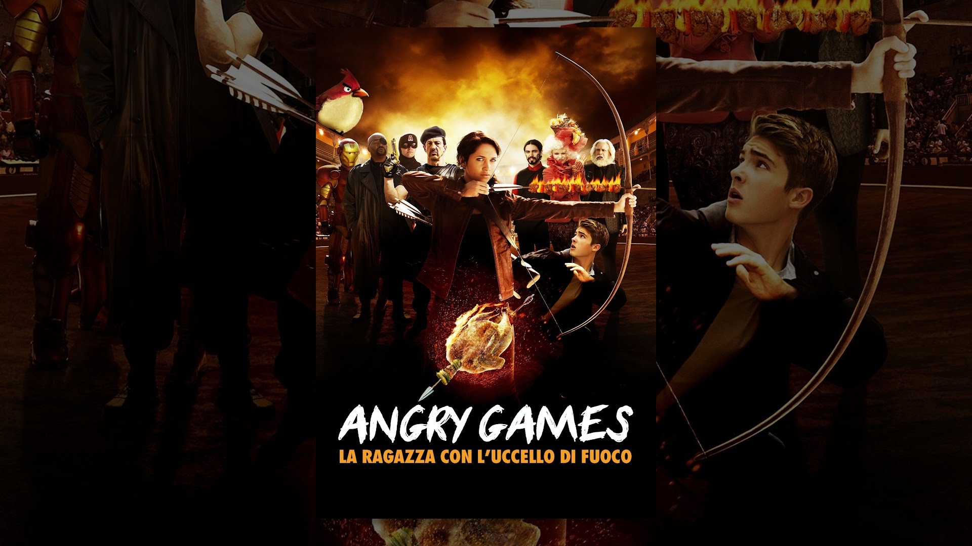 Angry Games - La Ragazza Con L'uccello Di Fuoco