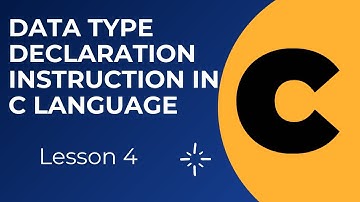 Lesson 4: Data type declaration instruction || Instruction in C language || Rahul Chattopadhyay