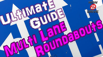 MULTI-LANE ROUNDABOUTS | The Ultimate Guide to large roundabouts | Learn to drive with Howard.