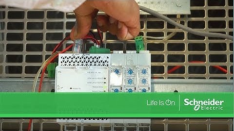 How to install and connect an IFE module and TRV00210 units