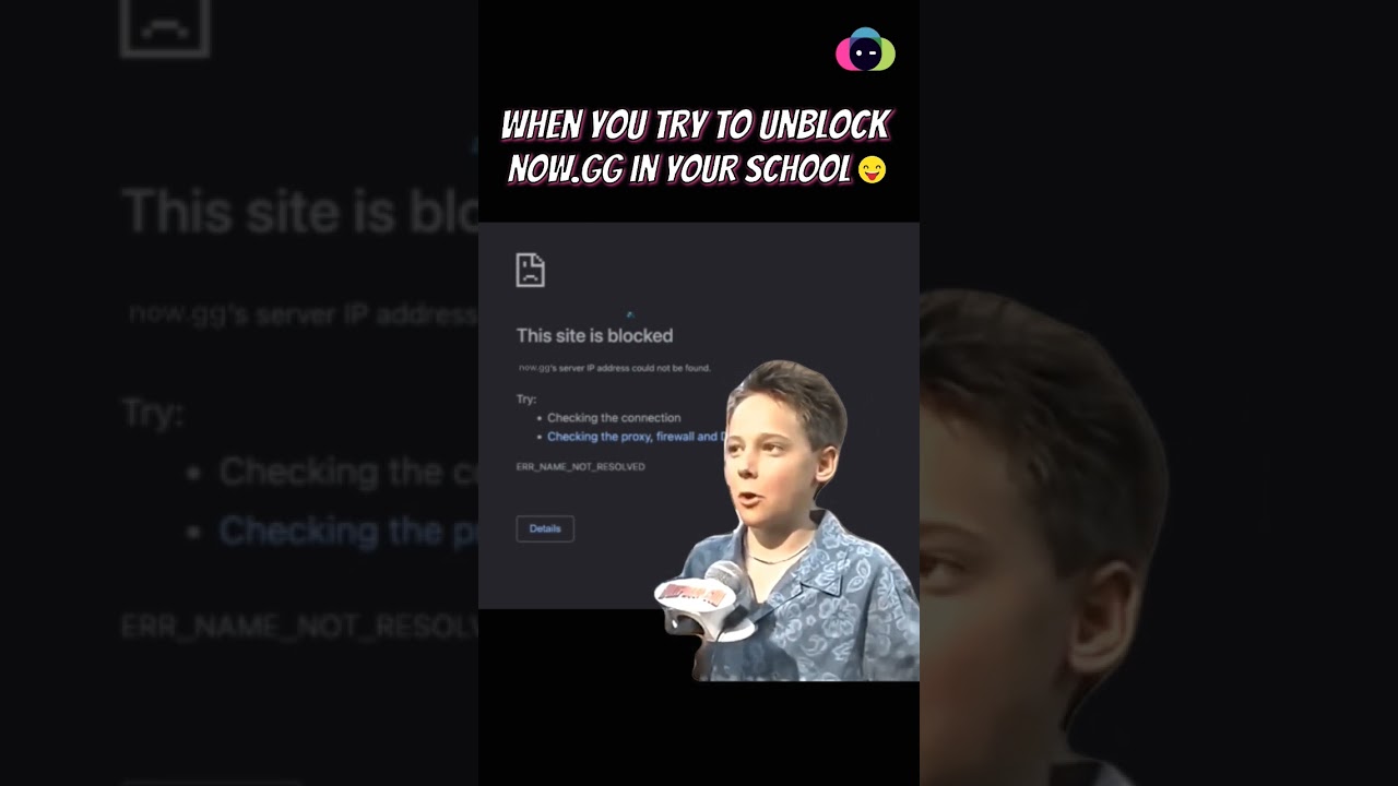 Genius gamer who tries to unblock now.gg for gaming in class 