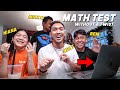 who got the best score? | Math Quiz