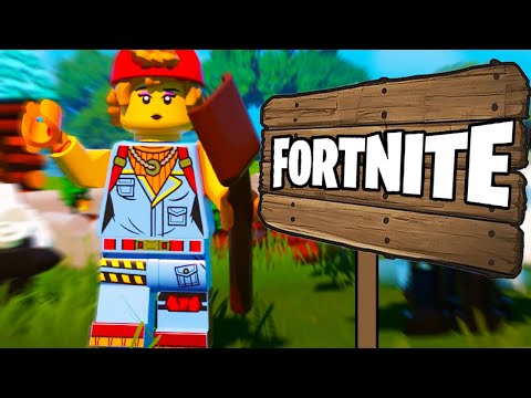 Видео: НАЧИНАЕМ НОВОЕ ХАРДКОРНОЕ ВЫЖИВАНИЕ В LEGO МИРЕ - FORTNITE