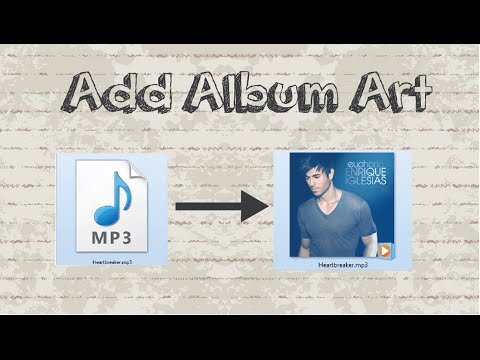 How to add album art to MP3 with easy