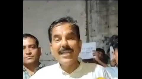 JKNPP hold a protest demonstration led by State President Mr. Harsh Dev Singh seeking ARREST