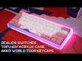 Building a Cute Pink Sakura Keyboard for my boyfriend (feat. Histy)