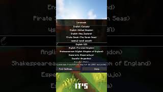 Minecraft Is Upside Down