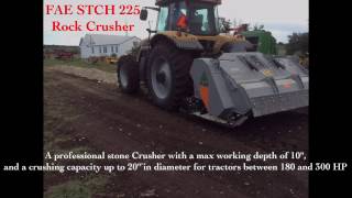 Famous FAE STCH 225 Professional Rock Crusher Profile