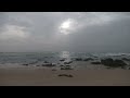 Ocean Waves Crashing on the Beach in the Late Afternoon - Ocean Sounds - 4K UHD 2160p